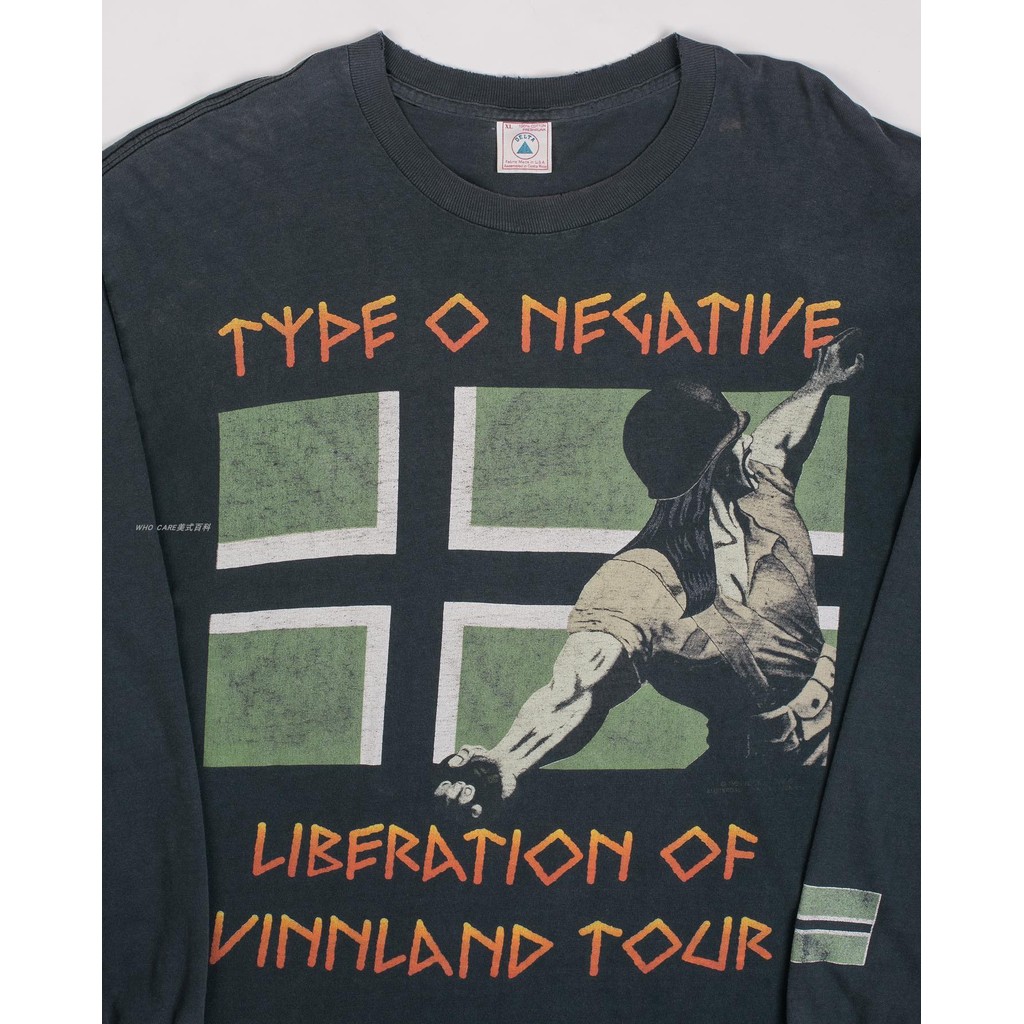 Tyde O Negative Ken Hickey - Áo Thun Dài Tay Phong Cách Âm Đường Phố 1119