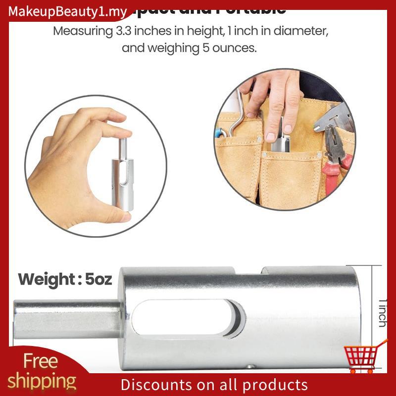 Ez 9 Máy Đo Khoan Chuck Twist Ties Tool -Chain Link Hàng Rào Dây Twister Cho Máy Khoan, Chainlink Hà