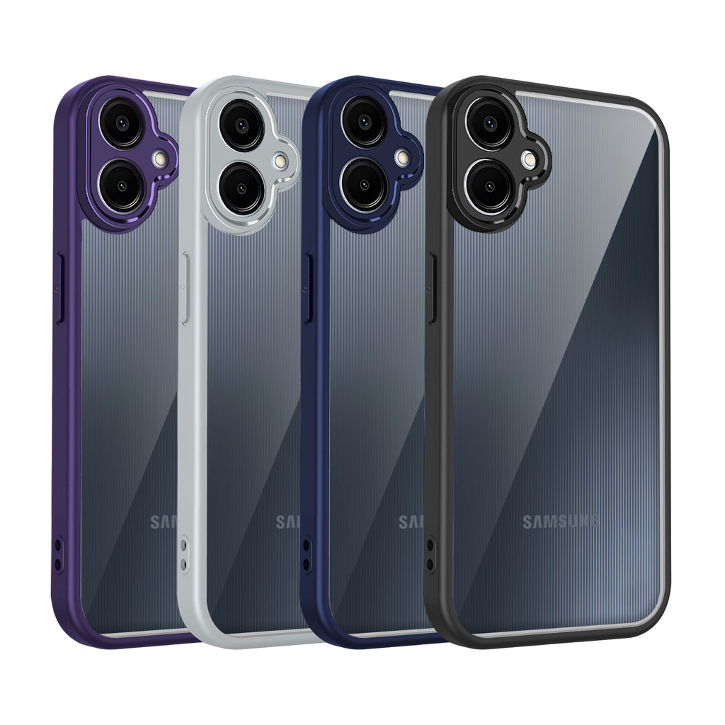 Ốp lưng Samsung A06 Vỏ trong suốt mờ thời trang cho Ốp điện thoại Samsung Galaxy A06 5G