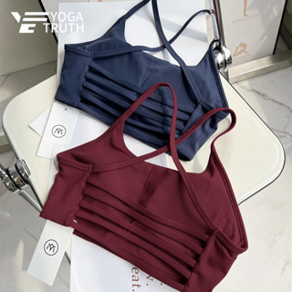   Yogatruth  Áo ngực thể thao gợi cảm dành cho nữ Áo ngực tập hợp lưng Yoga Pilates 