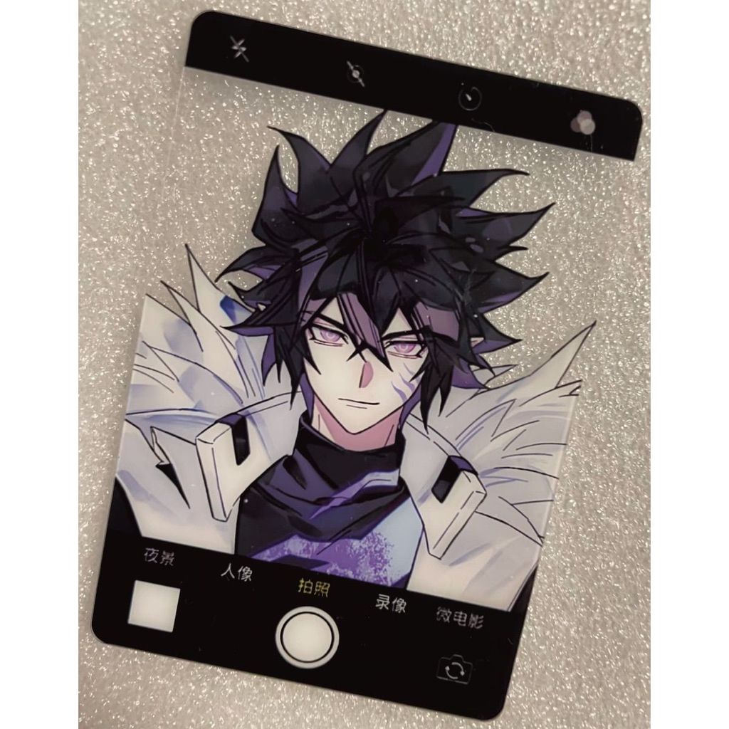 2025 Aotu World Leishi Fan Made Clear Card 6x9cm Gacha Merch Sưu Tập Gacha Deco Anime Ngoại Vi