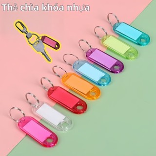 50~250 Móc Khóa Thẻ Ghi Chú/Thẻ Ghi Chú Gắn Móc Chìa Khóa Tránh Thất Lạc/Đánh Dấu Chìa Khóa