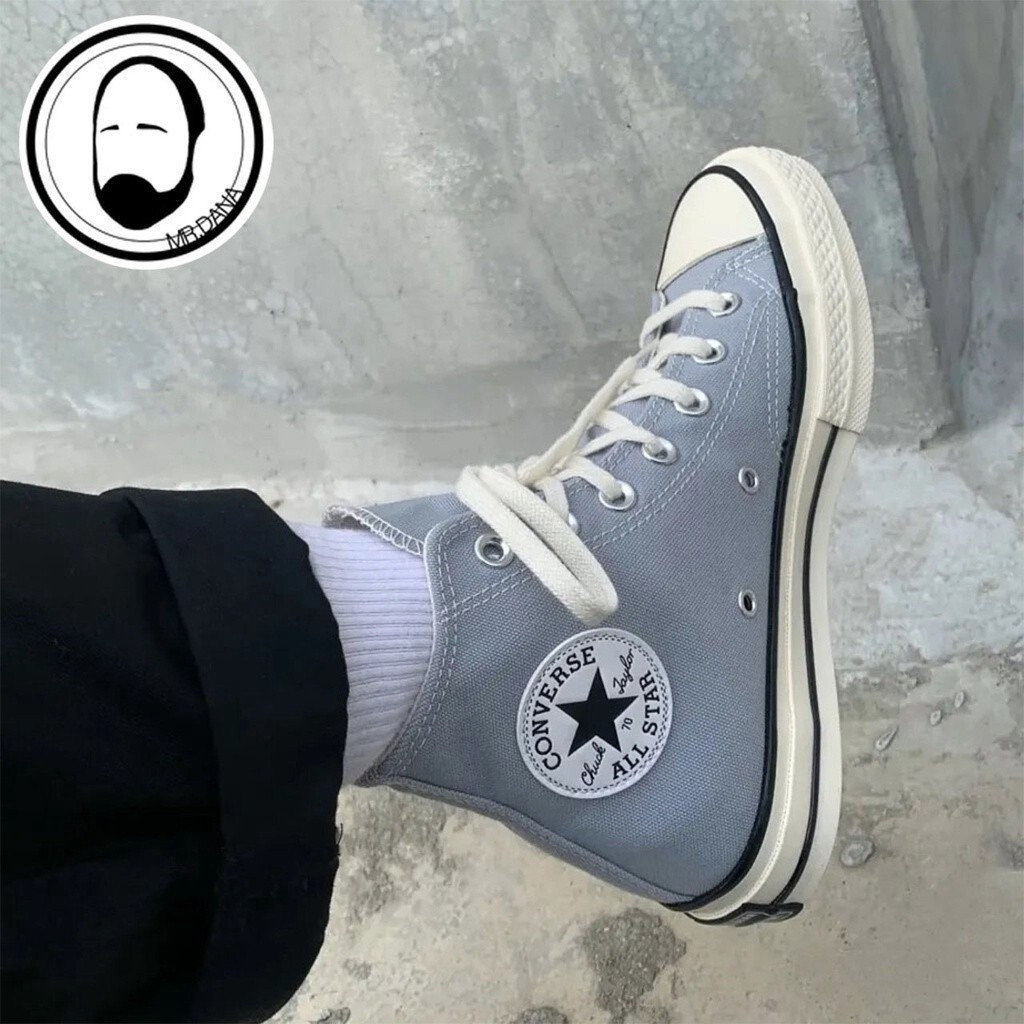Giày Co Light Grey Blue Grey High and Low Top Nam Nữ