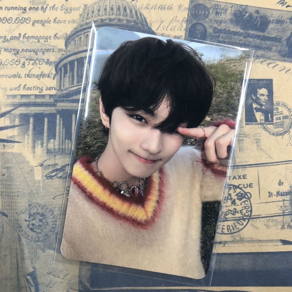 Enhypen Busan Won Liang Zhen Won áo len Won thẻ đặc biệt Won mini 5 Liang Zhen Won thẻ nhỏ