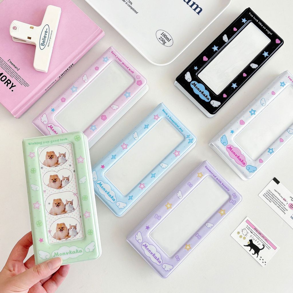 Album 4-cut photobooth – Angel Wings, ngăn dài 6×15.5cm, 40 ngăn