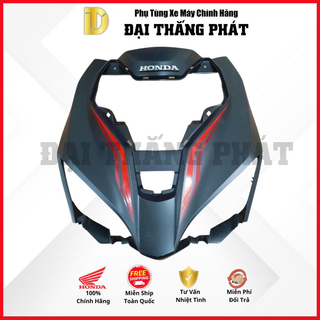 Mặt nạ Airblade | Air Blade K66 (2015 -2019) chính hãng Honda 64300-K66-V00-ZQ