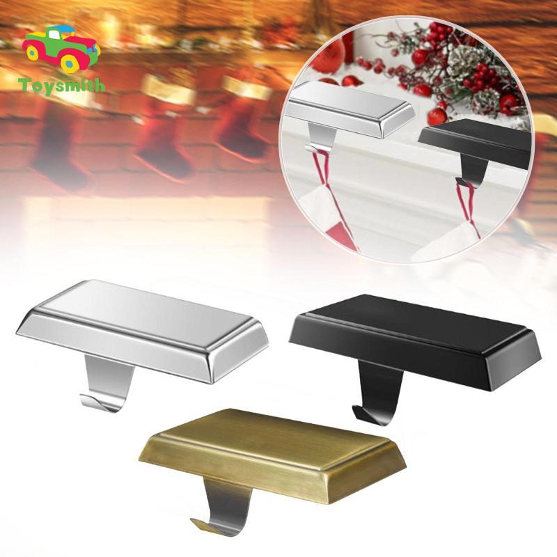 Giáng sinh Stocking Holders Mantel Stocking Móc treo để trang trí tiệc Giáng sinh