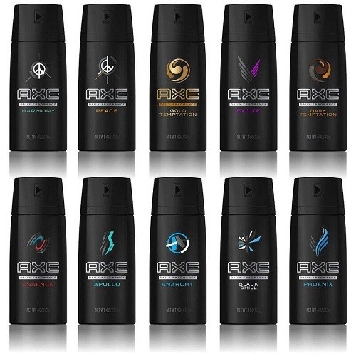 Xịt khử mùi Axe body spray 150ml - Dark Temptation/Black/Excite/Harmony/Apollo /Anarchy (Mỹ)