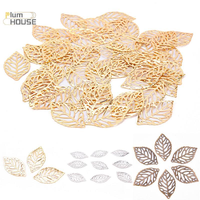 PlumHOUSE - 50 Chiếc Charm Filigree Kim Loại Cho DIY Trang Sức Handmade Việt Nam