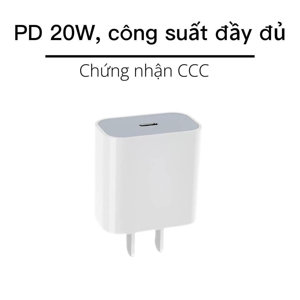 Củ sạc nhanh 20W & Dây Sạc Type C-LN  / Type C-Type C