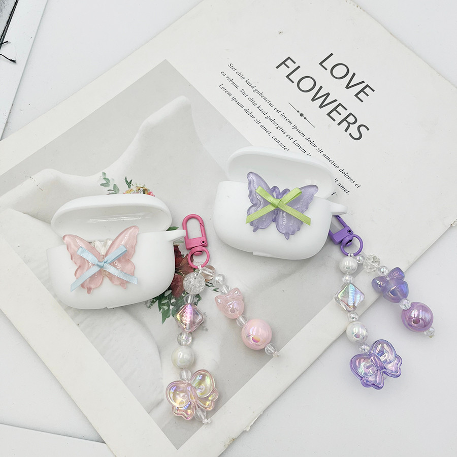 Vỏ tai nghe sang trọng cho Haylou GT1 2022 Vỏ silicon có nắp keychian