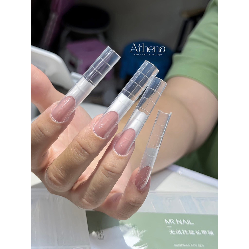 Móng dual form french sẵn Mr Nail, MrNail