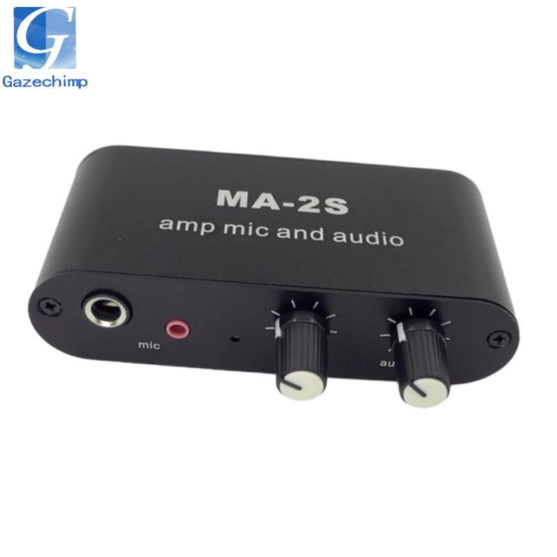 Bộ khuếch đại micro ngưng tụ Micrô âm thanh nổi Preamp để hát Podcast