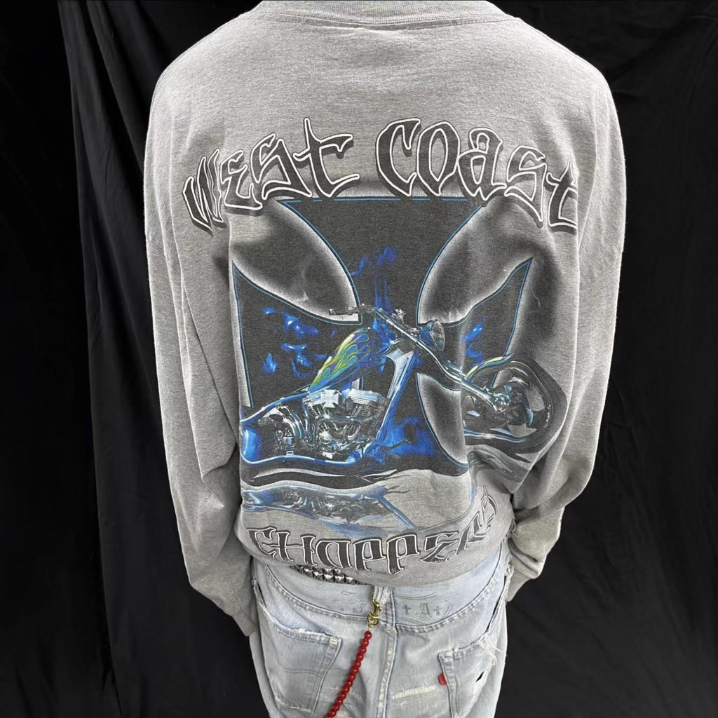 Weat Coast Smoke Machine Car Limited Edition Wash Water vintage Vintage Casual Retro Loose Couple Lo