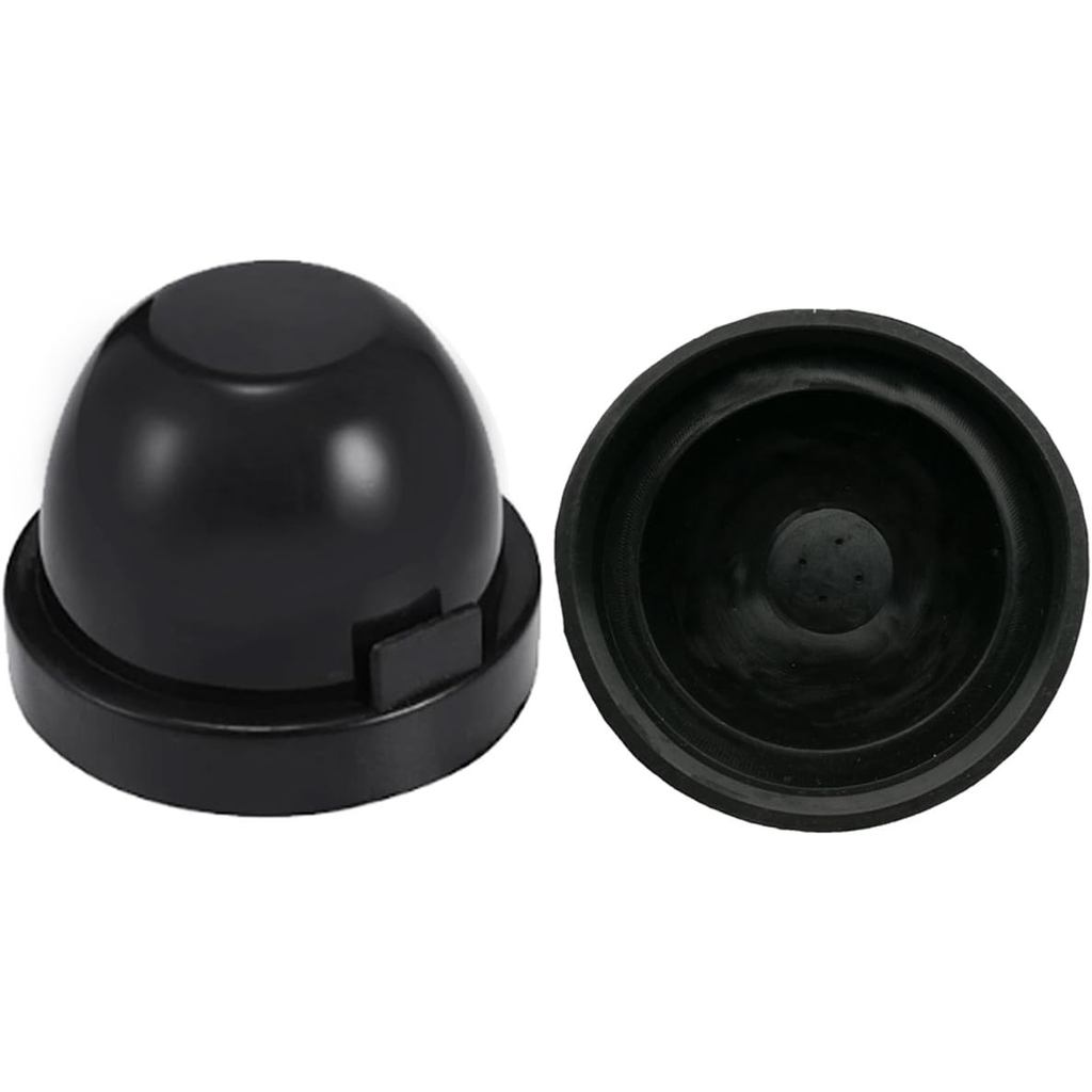 KOOMTOOM 75mm Con dấu cao su Vỏ đèn pha Vỏ che bụi, Nắp che bụi đèn pha, Gói 2 (75mm)