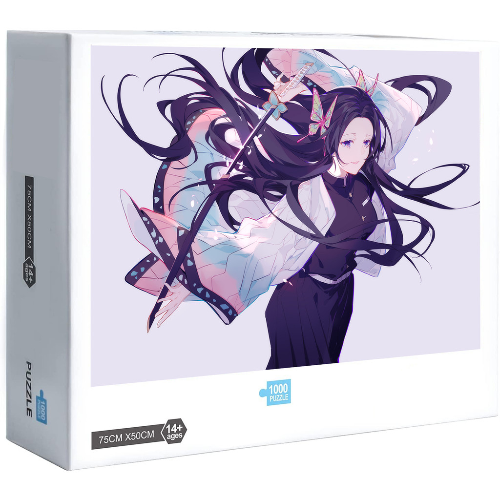 Mới Kimetsu No Yaiba Kochou Kanae 300 500 1000 Miếng Ghép Hình Trang Trí Nhà Cửa Trò Chơi Y