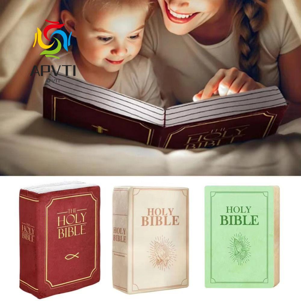 Gối Kinh Thánh APVTI, Gối Sofa Nhìn Thực Tế Gối Ném Kinh Thánh, Phòng Khách Đồ Chơi Sang Trọng Trang