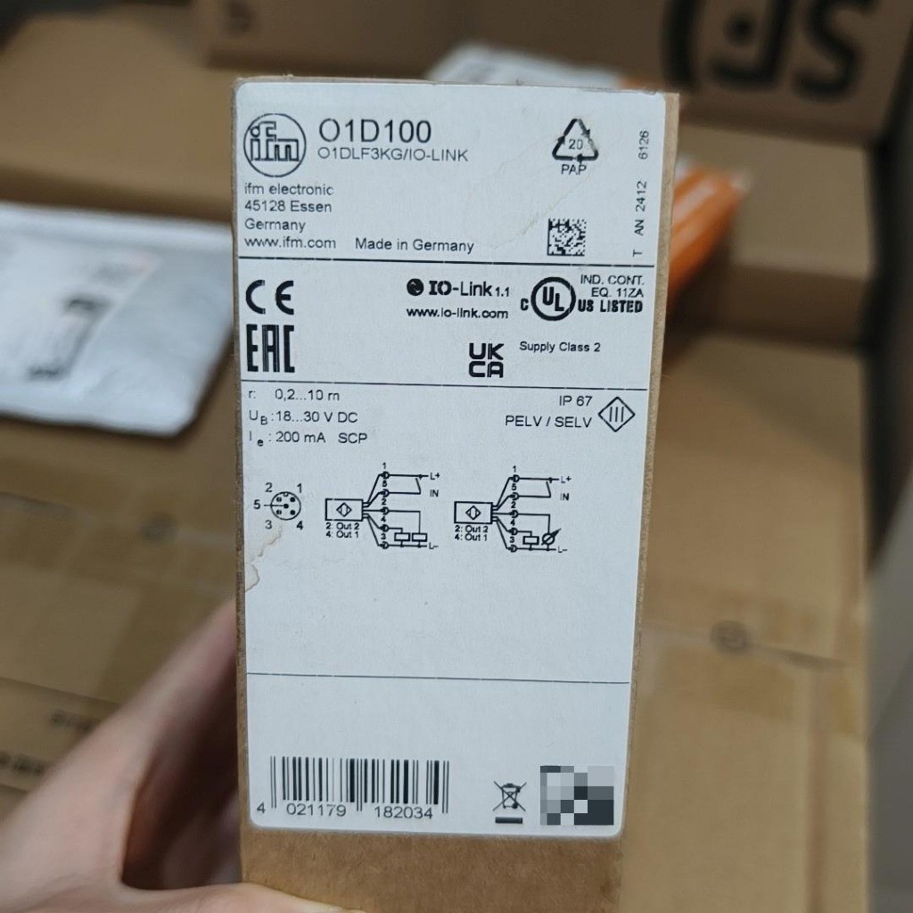 Cảm biến IFM O1D100 O5D100 O5D150 OGD580 OGD592 O5H200 New