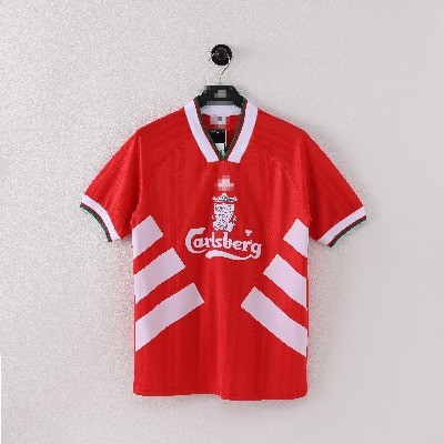 Áo đấu ngắn tay bóng đá sân nhà Liverpool 93-95 Retro