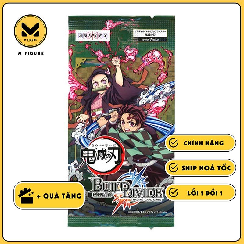 THẺ BÀI Demon Slayer: Kimetsu no Yaiba - Build Divide Bright - Booster Box (Aniplex) PACK CARD CHÍNH