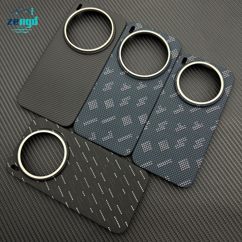 Dành cho vivo X300 / X300 Pro - Ốp điện thoại sợi Kevlar Aramid siêu mỏng, Vỏ bảo vệ chống rơi