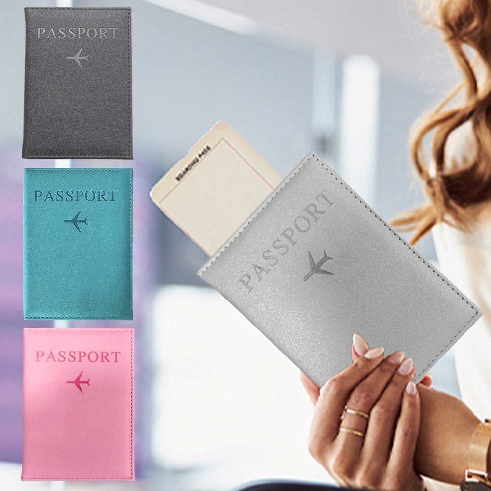 New Passports HolderPassport Cover Travel Waterproof Passport Protective Cover PU Passport Case Hold