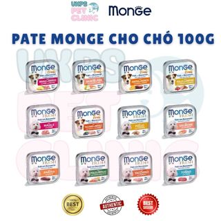 [HÀNG CÔNG TY] Pate Monge cho chó – Nhập Ý, thịt thật, premium