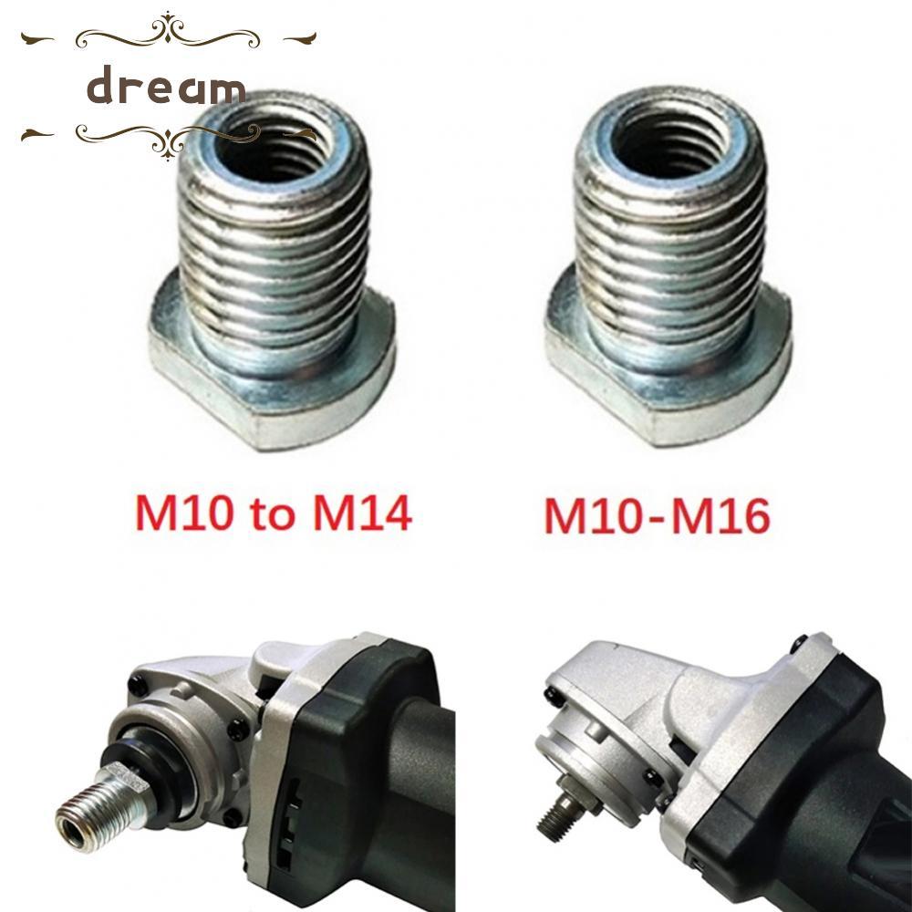 [dreamlife]Black Steel M10 to M14M16 Thread Converter Connector for Polishing Tools
