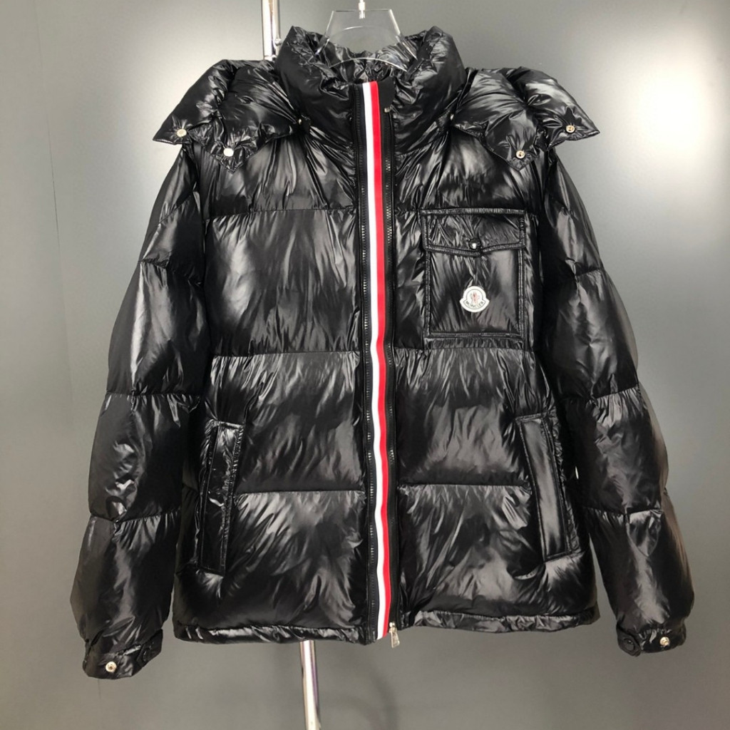 Mo * ncl * Áo khoác viền cổ điển nam nữ cùng phong cách