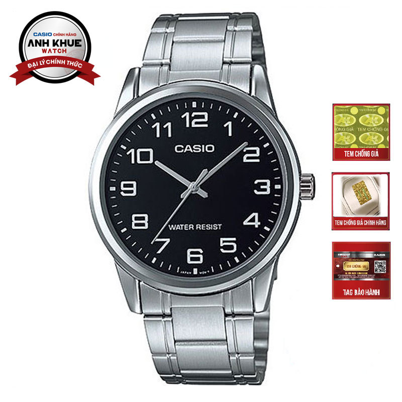 Đồng hồ nam Casio MTP-V001D-1BUDF dây kim loại | BigBuy360 - bigbuy360.vn