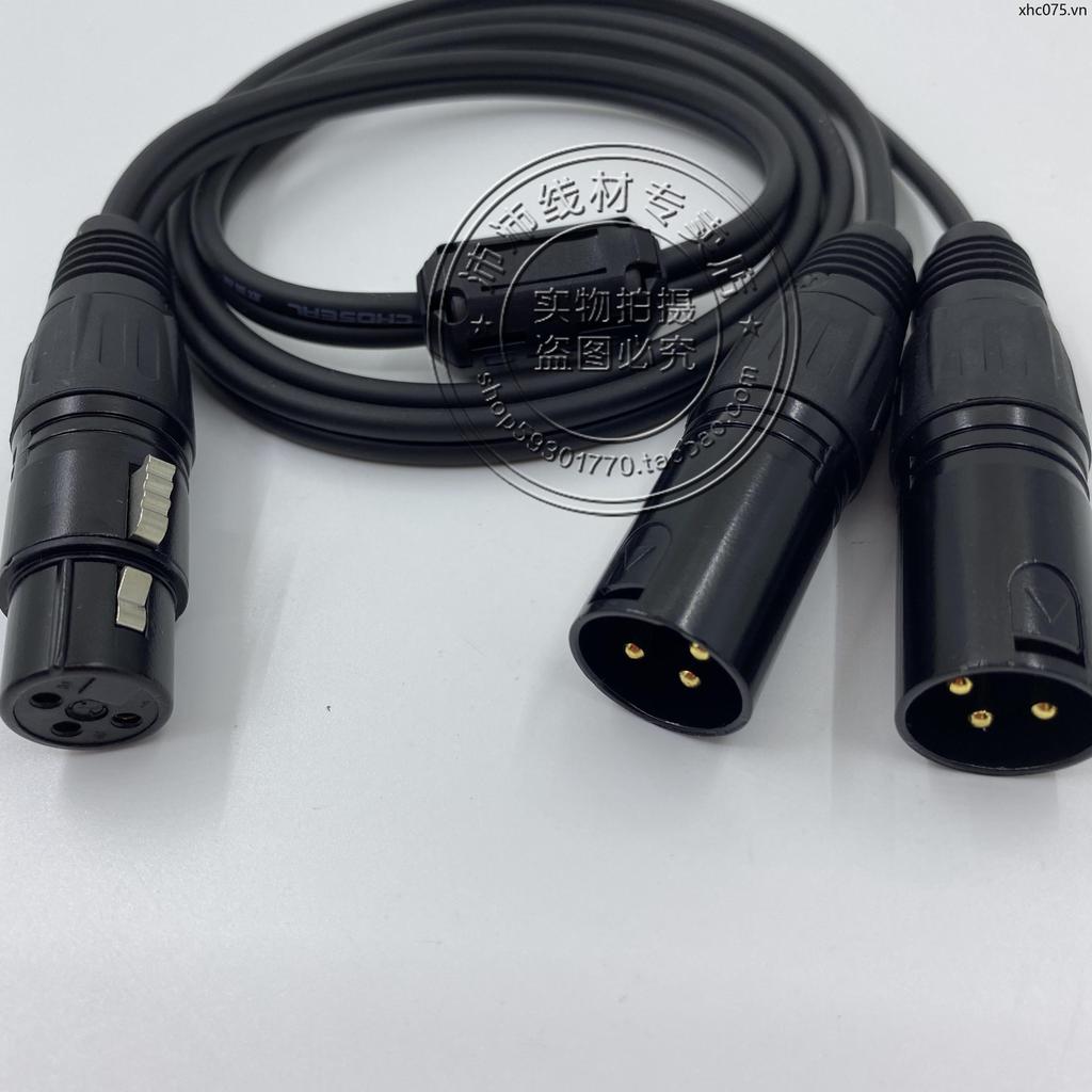 Canon Line One Point Two Canon One Female to Two Male Single Canon Female to Dual Canon Male Caron 1