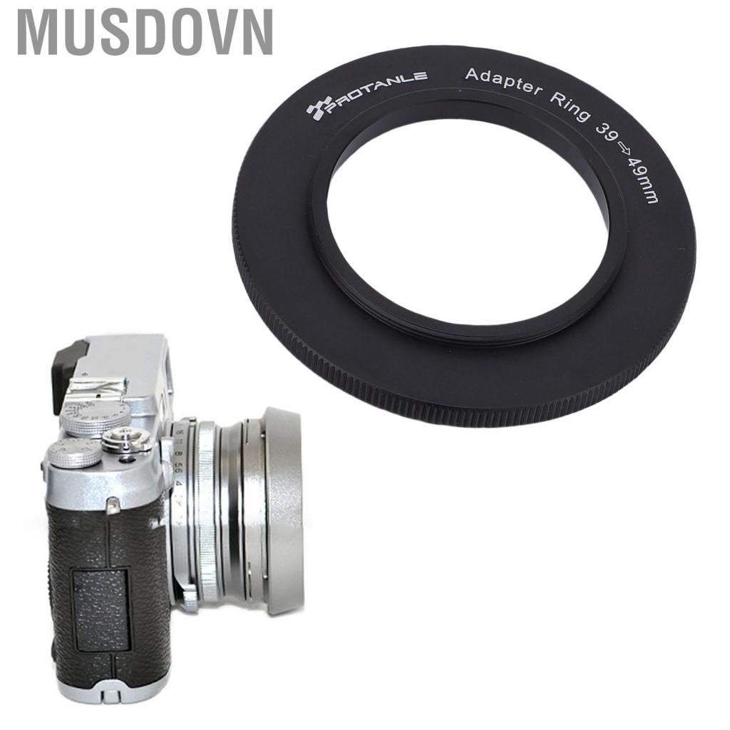 Musdovn Musdovn Bộ Chuyển Đổi Ống Kính Máy Ảnh 39Mm Đến 49Mm Bộ Lọc Hợp Kim Nhôm Step Up Ring Cho Ph