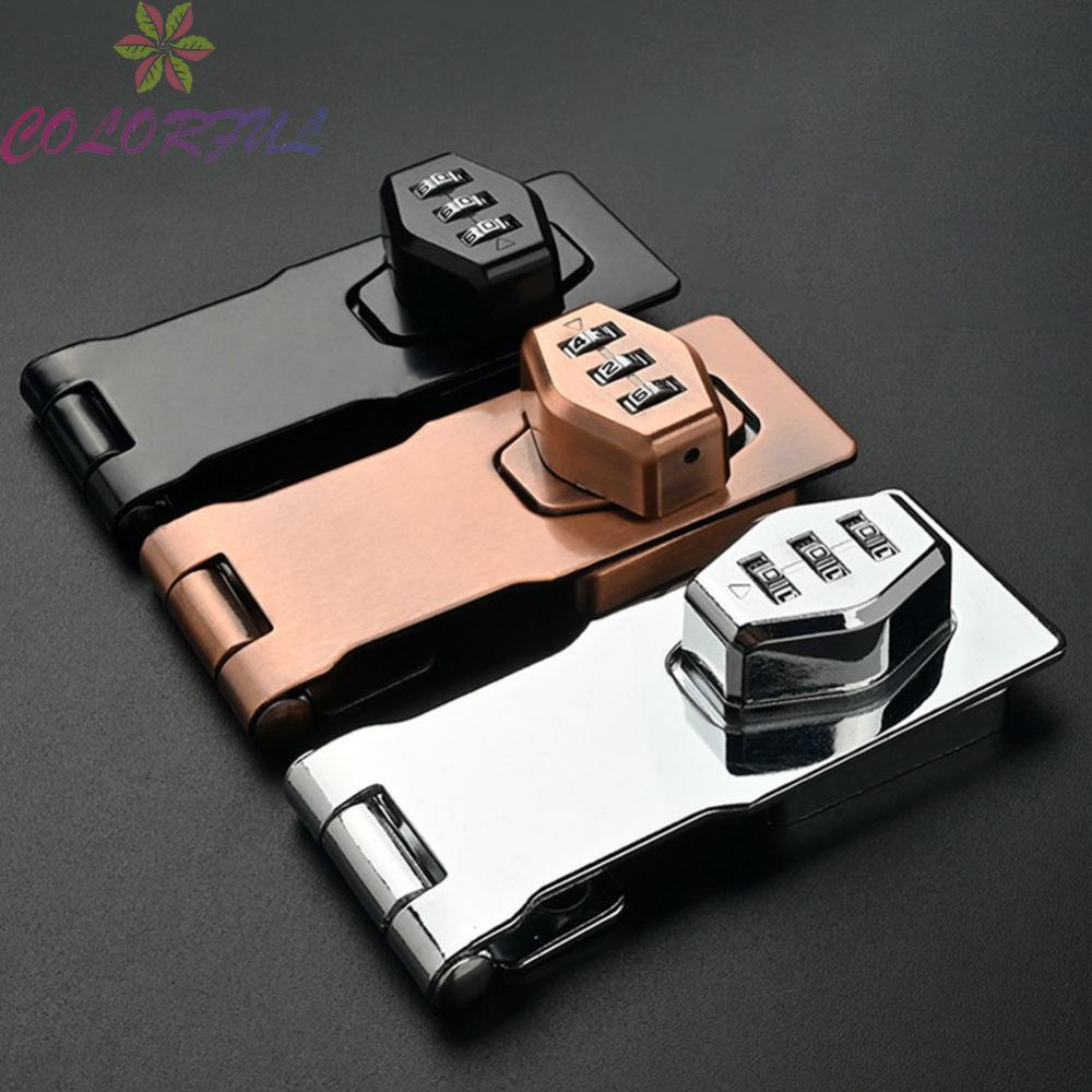 【COLORFUL】Convenient Password Change Drawer Lock for Cabinet Door Zinc Alloy Lock