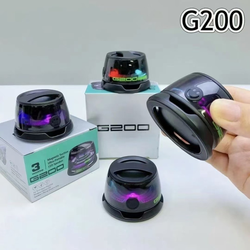 G200 Loa Bluetooth Từ Tính Phong Cách Mới Không Dây Ngoài Trời Âm Lượng Cao