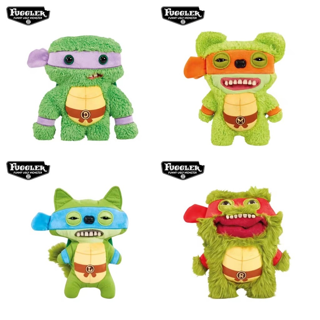 Chính Hãng Sang Trọng Đồ Chơi Xấu Xí Răng Quái Vật Thiếu Niên Đột Biến Ninja Rùa Leonardo Donatello 