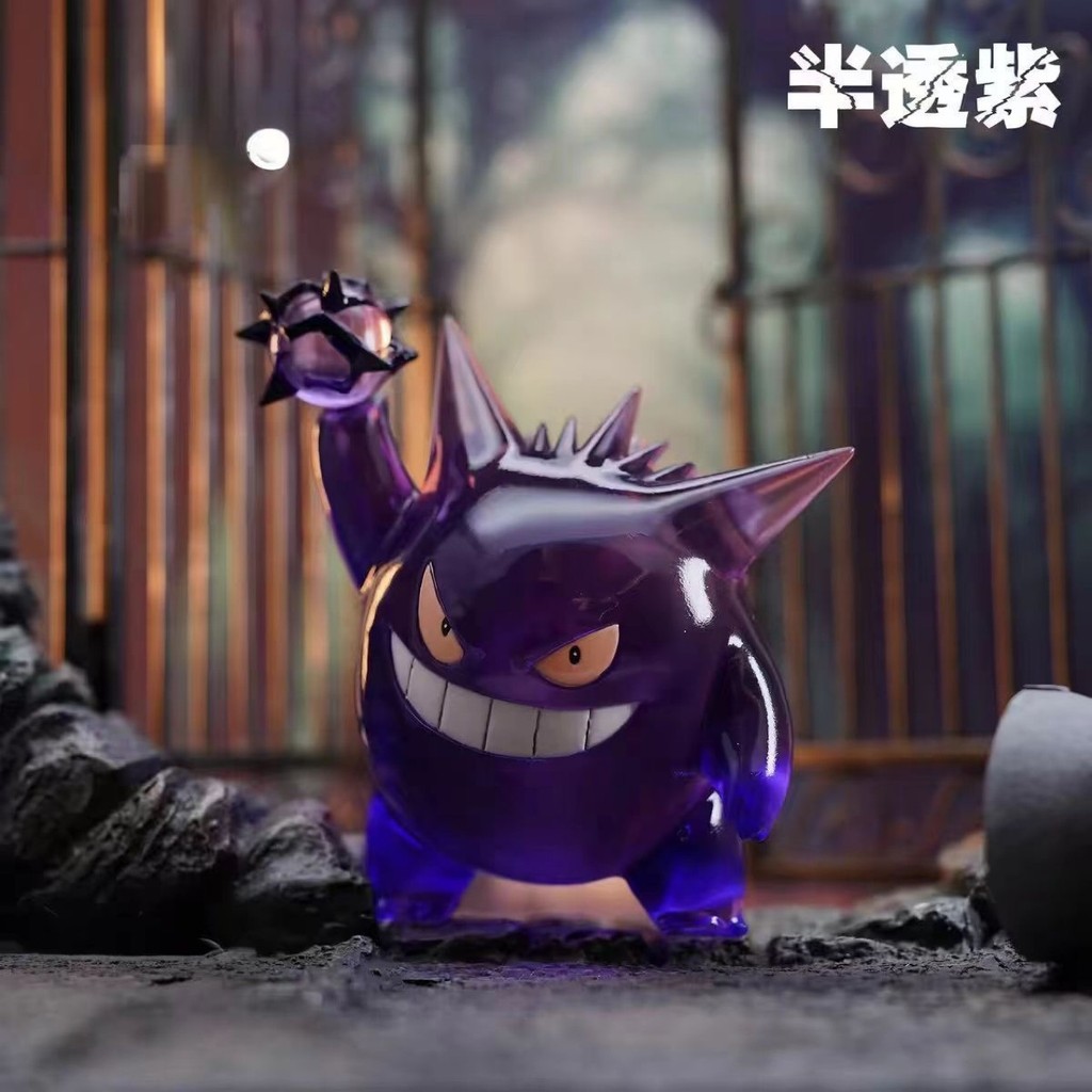 Pokemon Pokémon Màu Trong Suốt Hình Gengar Đồ Trang Trí Mô Hình Gengar
