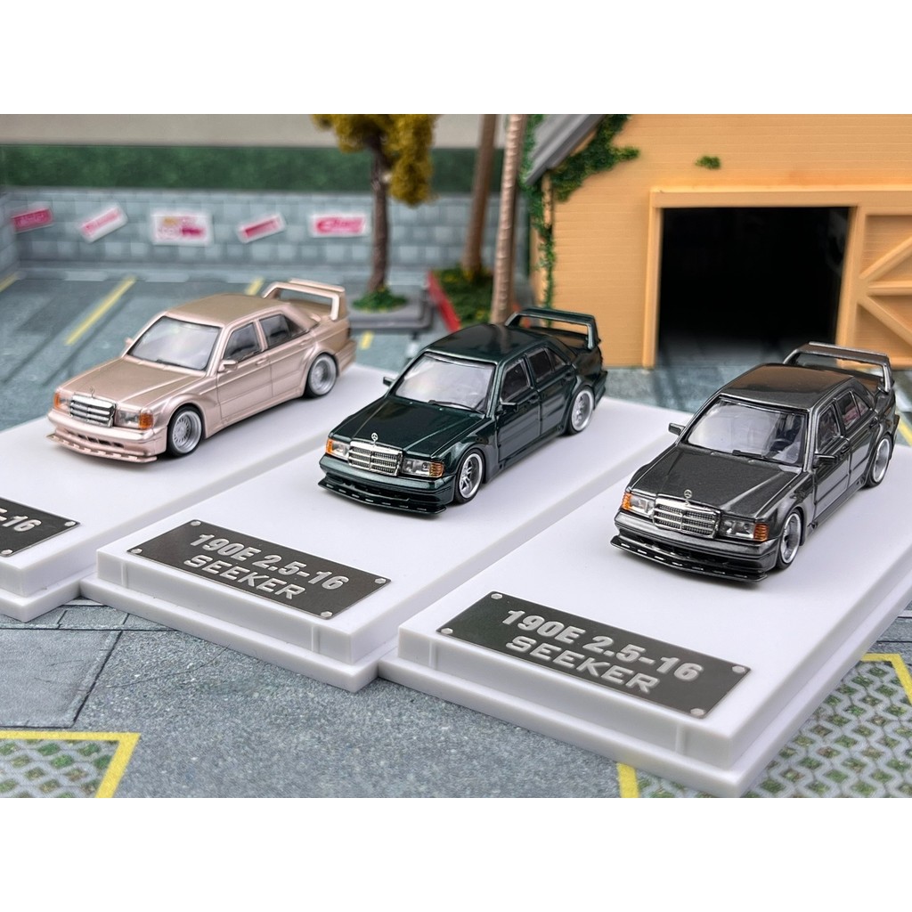 Hàng sẵn có SEEKER 1: 64 Mercedes-Benz 190E 2.5-16 Evolution Mô hình xe hợp kim Mercedes-Benz
