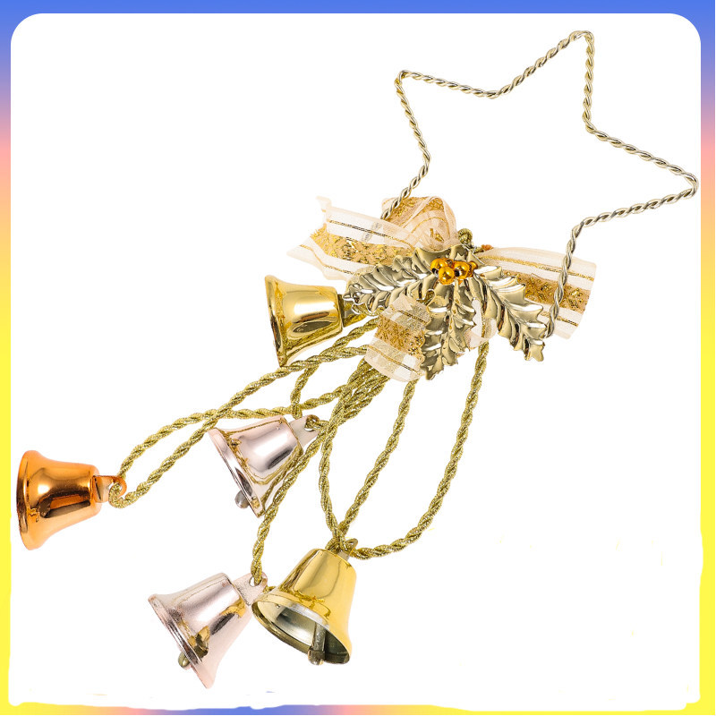 Giáng Sinh Đơn Giản Jingle Bell Jingle Móc Treo Chuông Treo Cửa Trang Trí Vui Vẻ chuangxzh