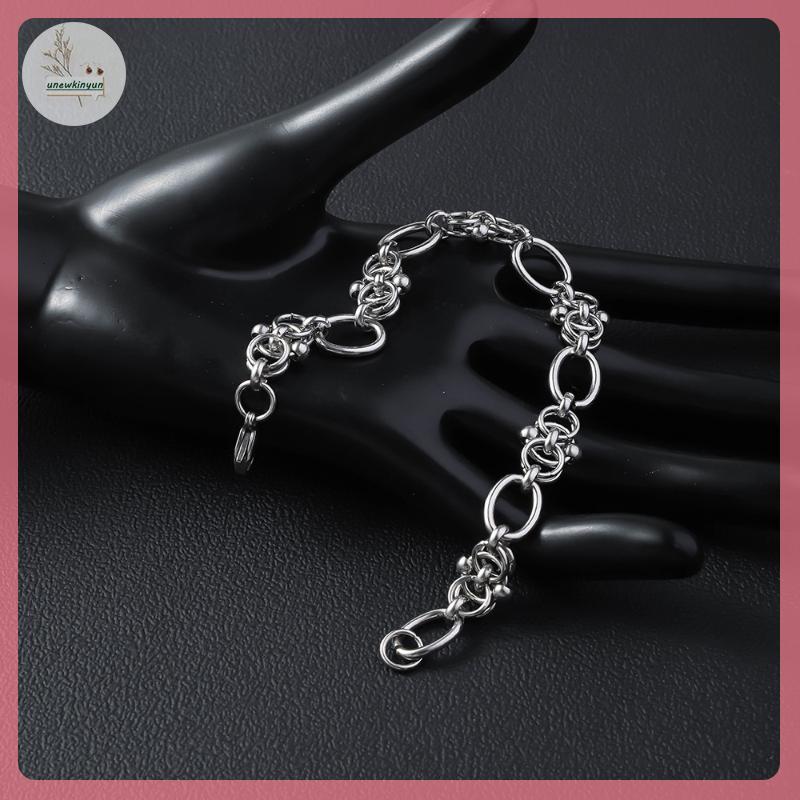 Vòng tay hip hop inox cổ điển đơn giản cho nam và nữ - Quà tặng độc đáo