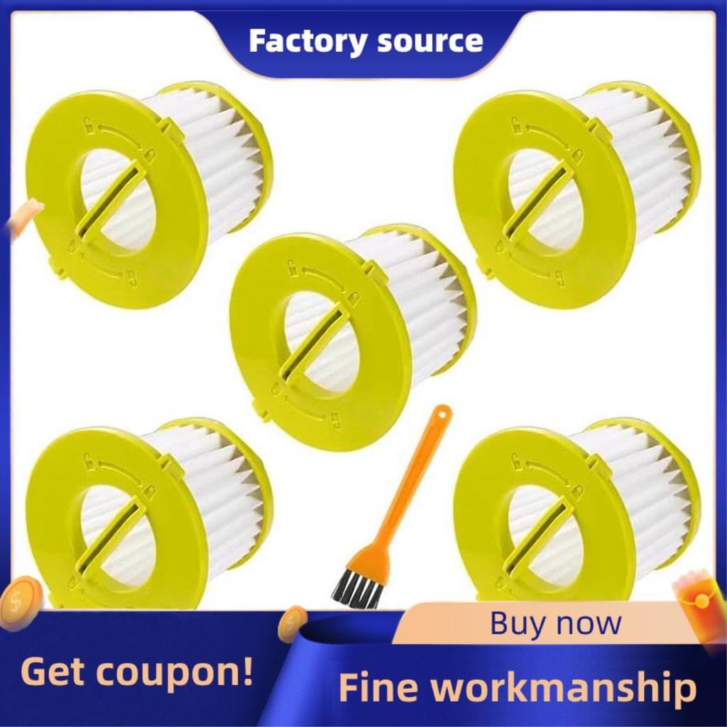 Bộ 5 Bộ Lọc Có Thể Giặt Thay Thế Cho Máy Hút Tay Hiệu Quả 18V PCL704K, PCL705K, PCL705B, PCL700 Đáng