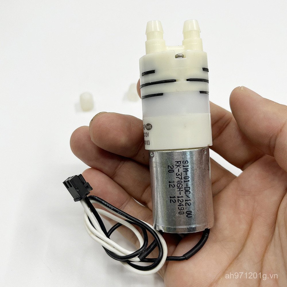 Máy bơm nước nhỏ nhỏ mặc định Máy bơm nước DC tự mồi DC12VS370D7-LP Mục 370 Máy bơm màng thu nhỏ Máy