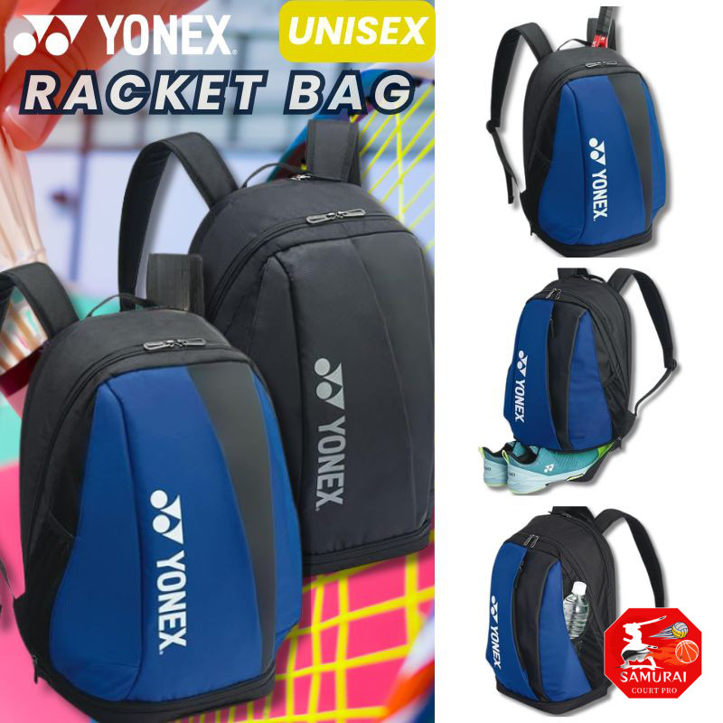 [YONEX] Tennis Badminton Racket Bag Backpack M Holds 1 Racket Black