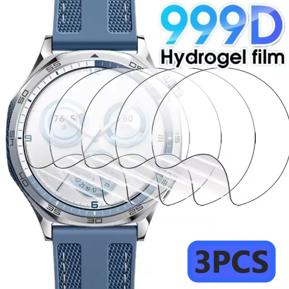 3 Bộ Phim Hydrogel Cho Huawei GT6 Pro GT6 41mm 46mm Phụ Kiện Bảo Vệ Màn Hình