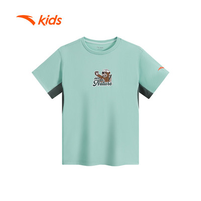ANTA KIDS Áo Phông Ngắn Tay Thể Thao Bé Trai 3525C6106