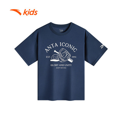 ANTA KIDS Áo Phông Thể Thao Ngắn Tay Bé Trai 3525B8131