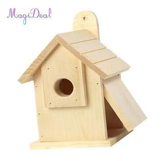Nhà chim ngoài trời DIY Lồng chim chưa hoàn thiện Nhà chim cho chim nhỏ ngoài trời