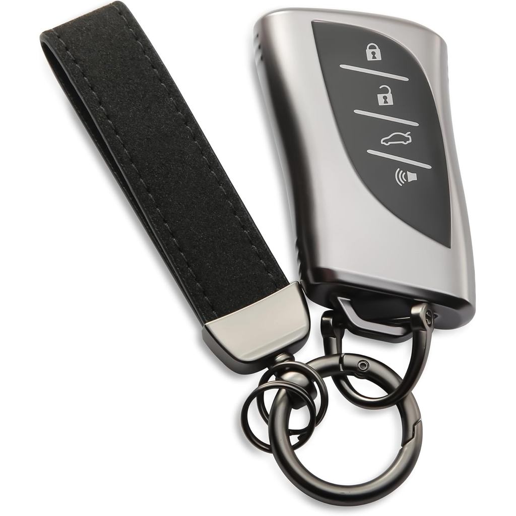 Móc Khóa Cho Lexus Key Fob Cover TPU Smart Key Case Protector Phù Hợp Cho 2018-2025 ES250 ES350 UX20