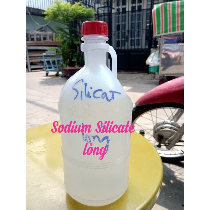 (Can 30kg - 8,5k/kg) keo silicat, nước thủy tinh lỏng chống thấm, nước thủy tinh silicat Na2siO3 - 1