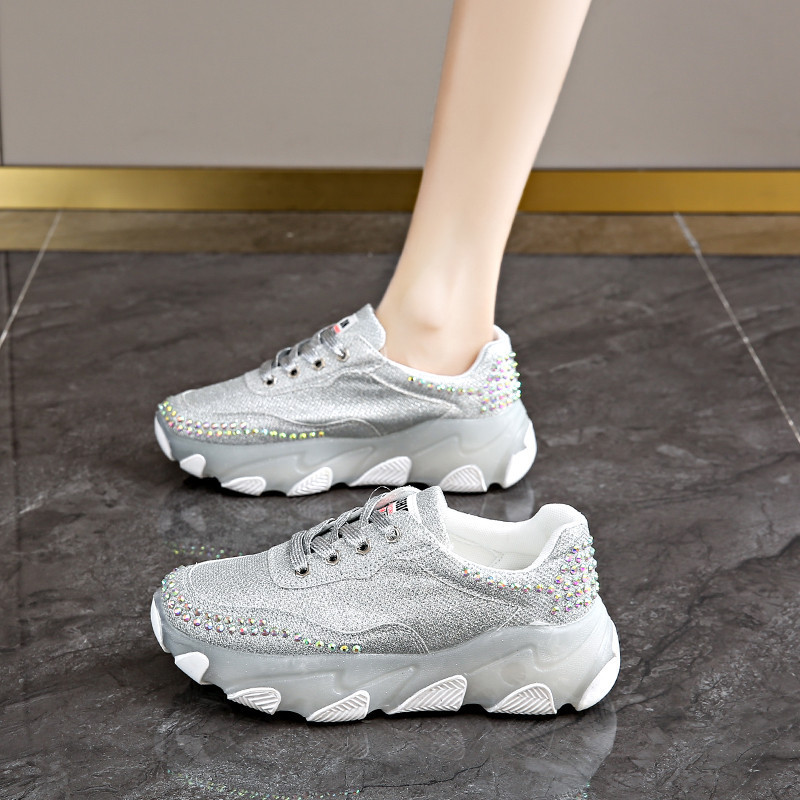 Women's Lace-Up Shoes Fashion Korean Style Spring Jelly Sole991Women's Shoes