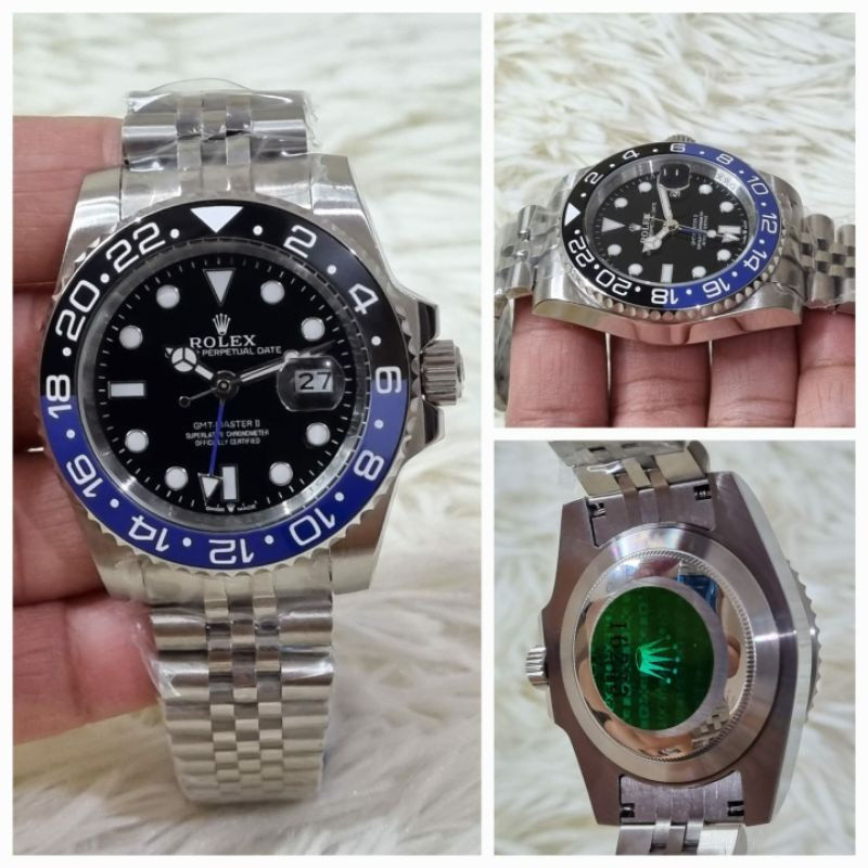 6OPZ 2026AAARRo le xsa _ Rel Car gio 40mm GMT Batman Auto Super Premium Graden AAA Watch-Rolex GMT Đ